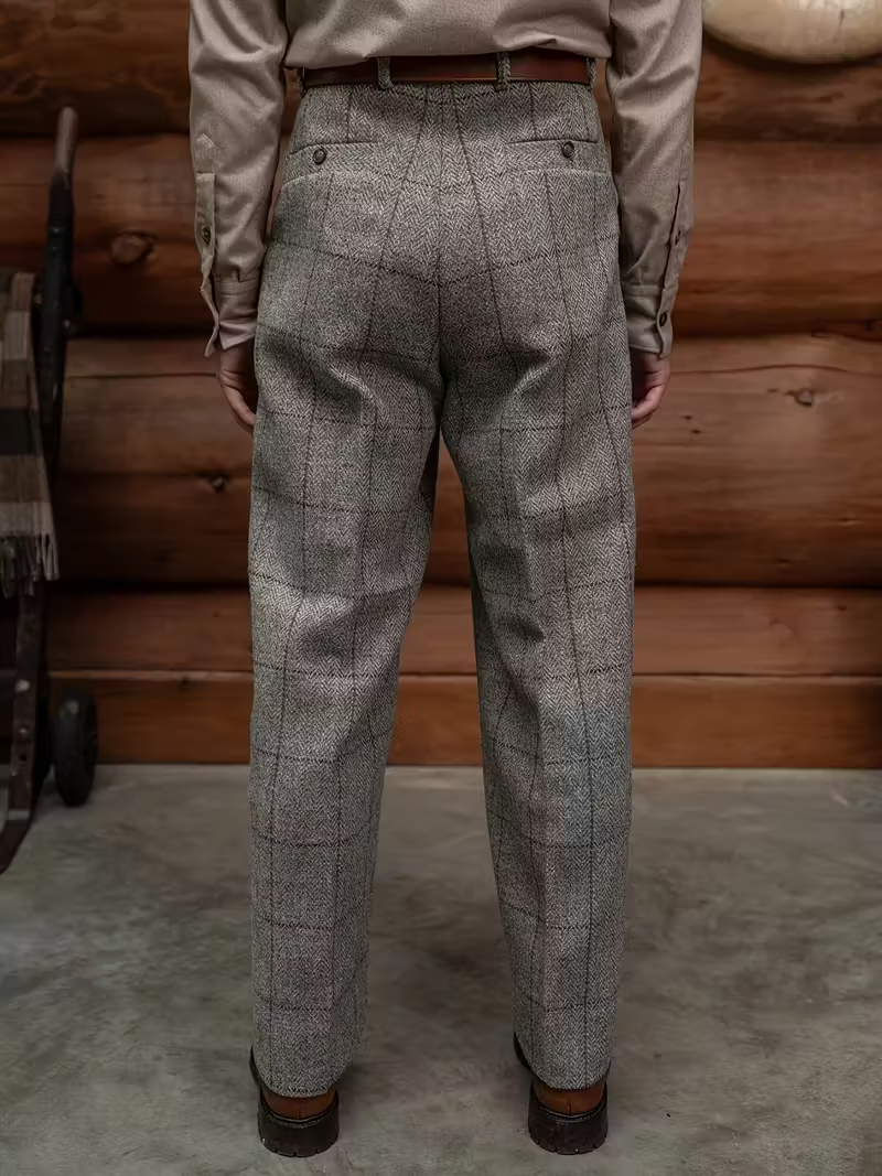Men’s Checked Pants