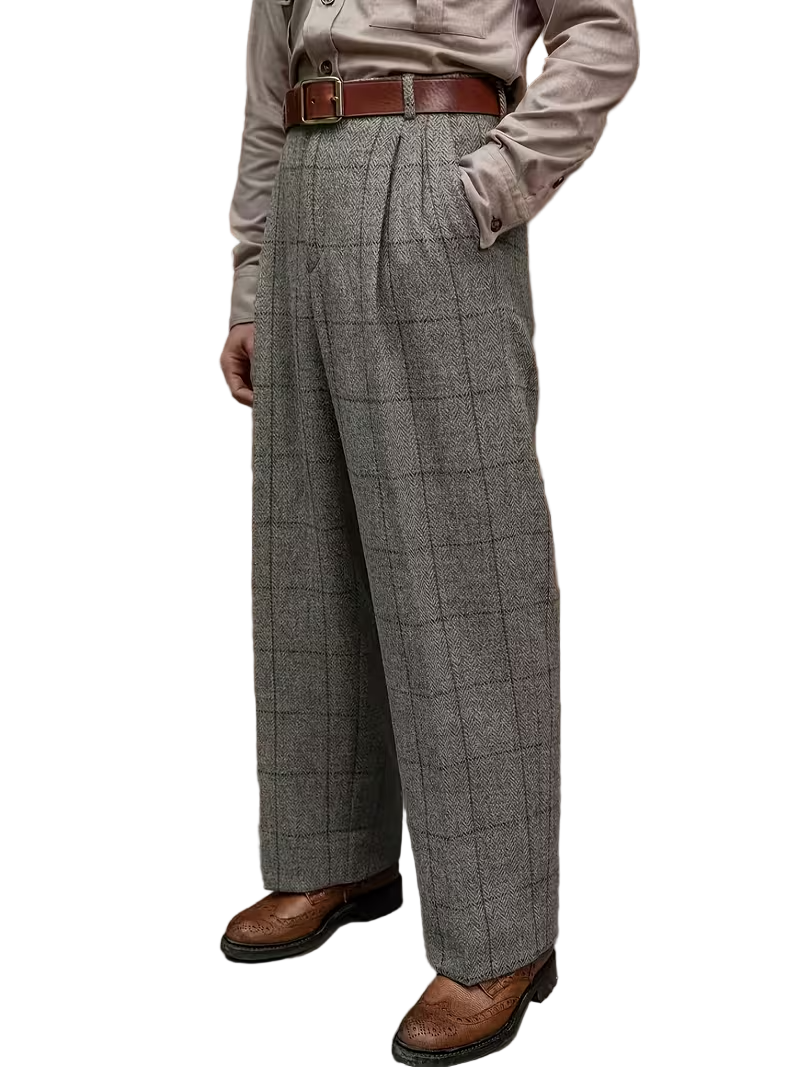 Men’s Checked Pants
